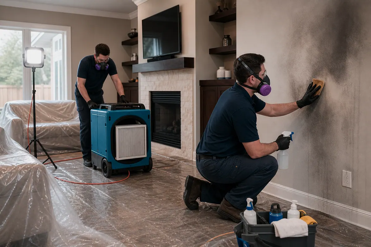 Fire Damage Restoration Process