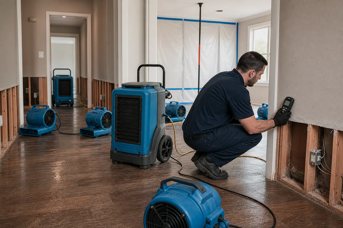 Water Damage Restoration Process